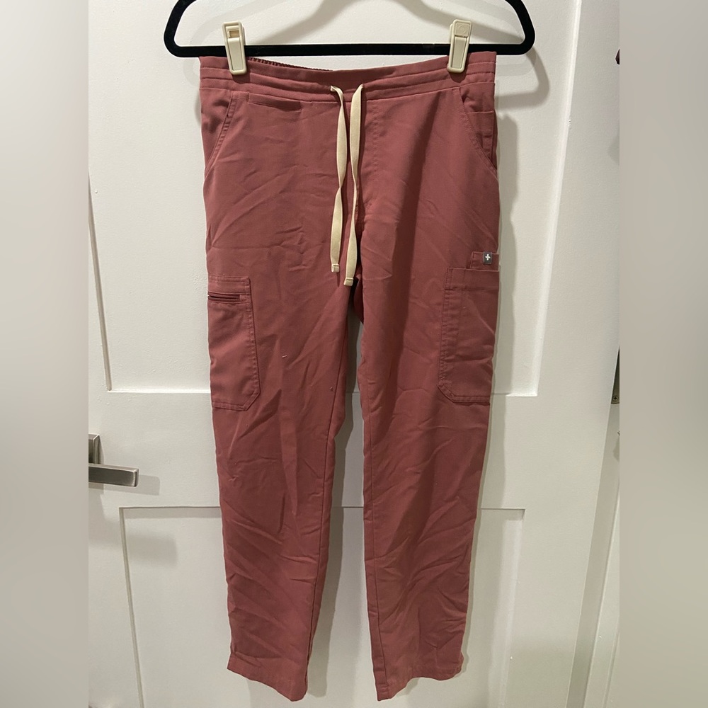 Women's Figs Mauve Yola Skinny Scrub Pants